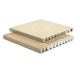 Aluminum honeycomb veneer panel
